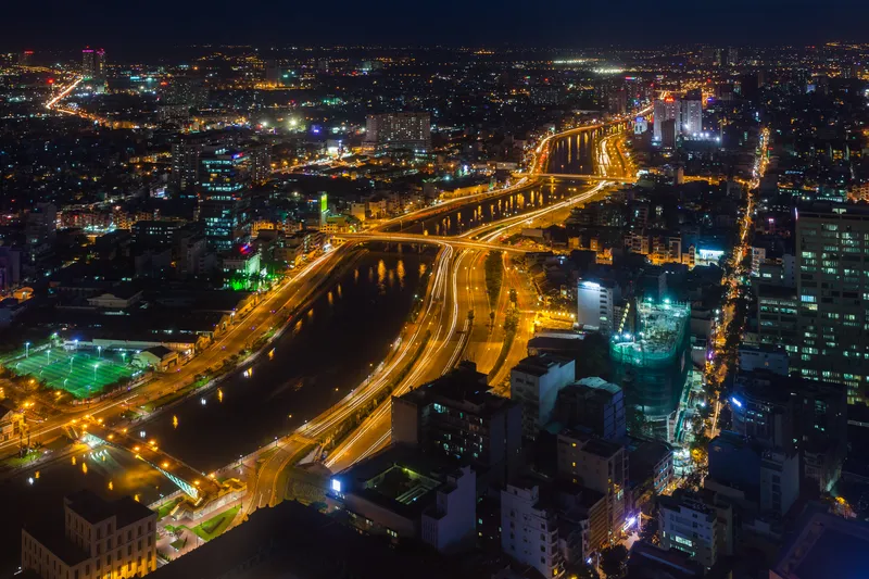 View from Bitexco Financial Tower