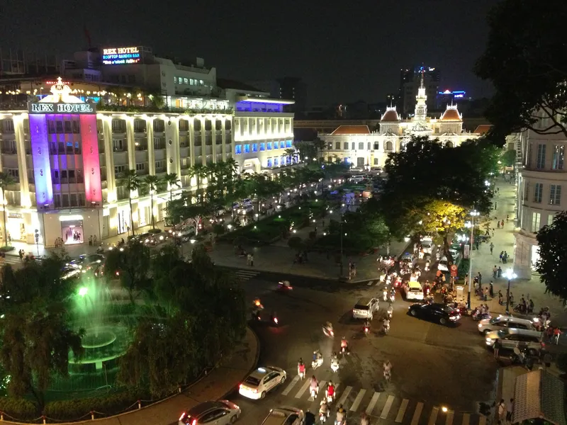 Ho Chi Minh City at night