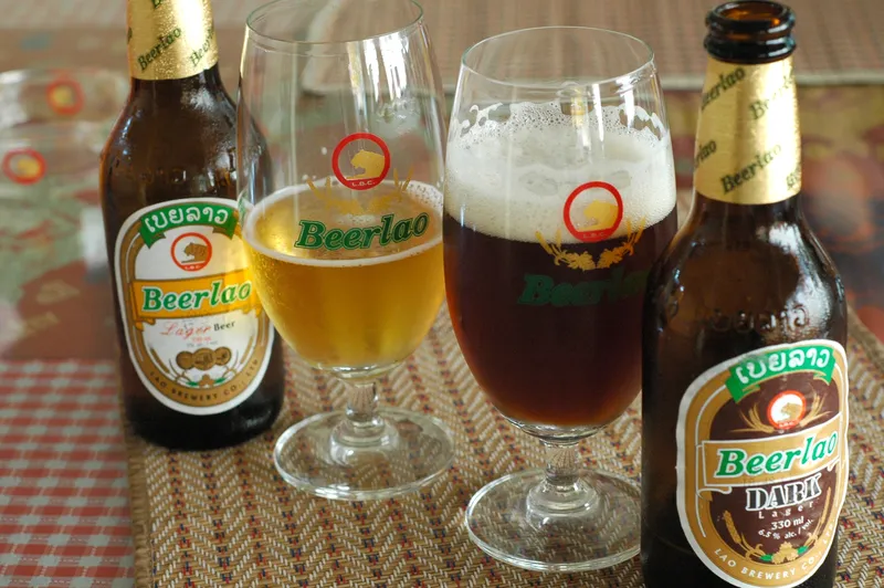 Beerlao, the national beer of [[Laos]]
