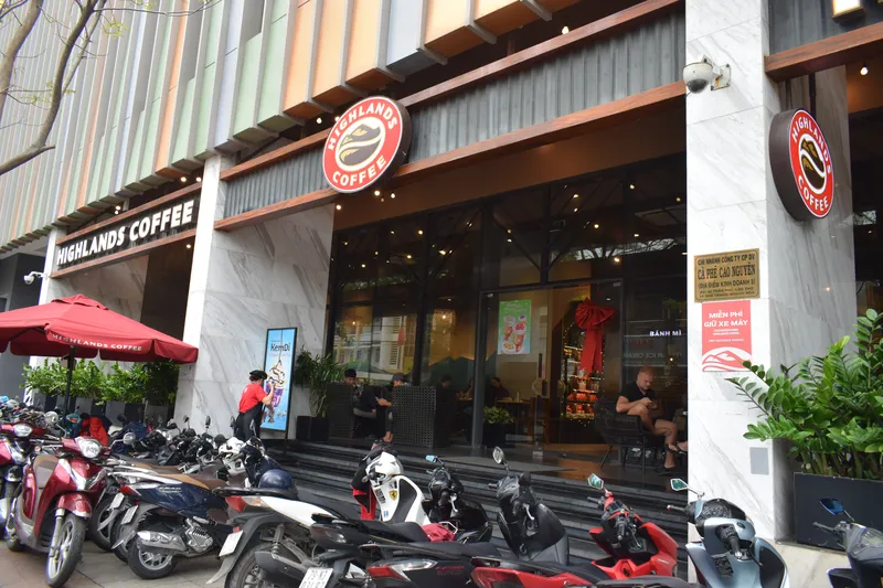 Cửa hàng Highlands Coffee tại Nha Trang