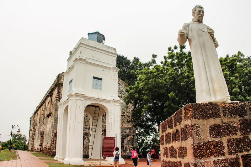 St. Paul's Church in Malacca, Malaysia.