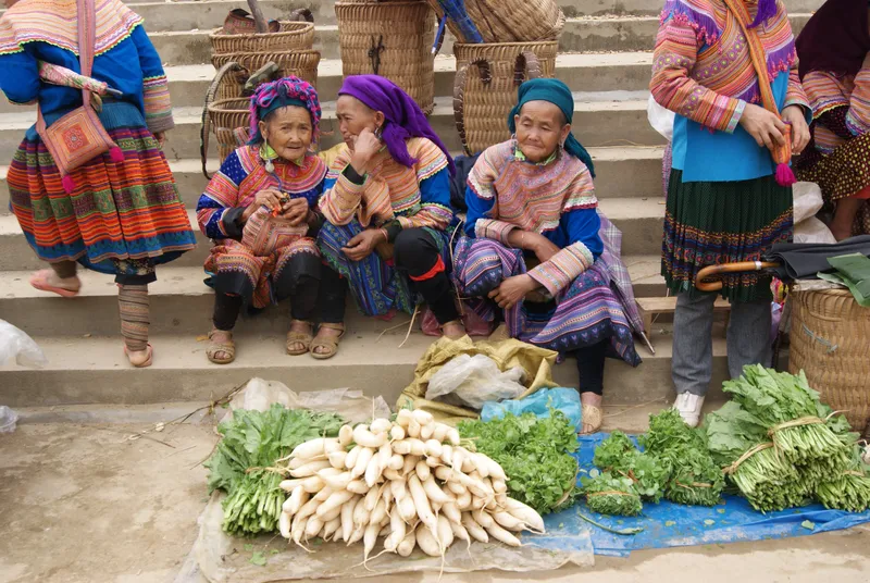 Chợ phiên Chủ nhật Bắc Hà